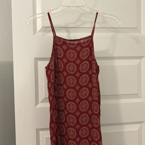 Brandy Melville dark red slip dress SZ small medium made in Italy boho chic - Picture 14 of 16